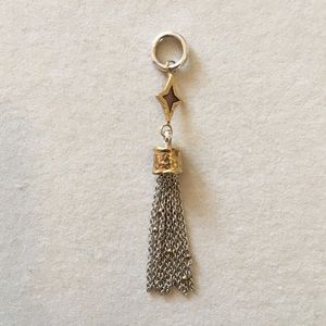 Waxing Poetic Vega Tassel Pendant - Amber